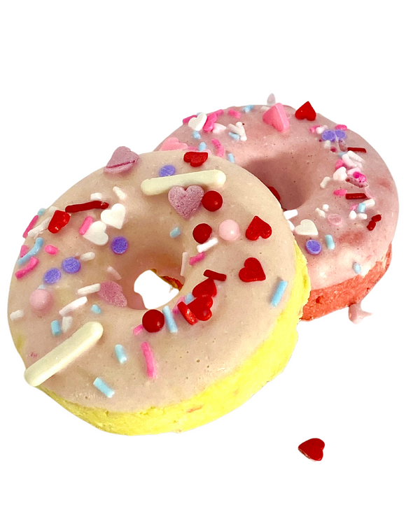 Candy Heart Bubble Bath Donut (Double)